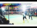 most exciting outdoor badminton at chuadanga zumar lipton vs reaid anik .40strokes for a point.