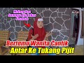 Menolong Cw Cantik Baju Merah Kaki Keselo Jatuh Dari Motor Mundur Lagi di Tanjakan