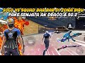 SOLO VS SQUAD BAR BAR DI ZONA BIRU PAKE SENJATA AK SG 2!!FREE FIRE GAMEPLAY