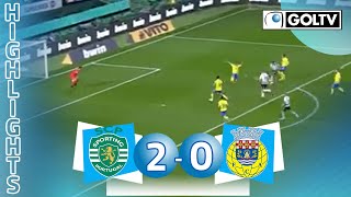 Sporting CP 2 - 0 Arouca | GOLES | Primeira Liga de Portugal