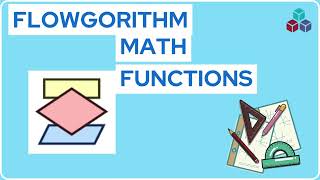 Flowgorithm Math Functions #testingdocs #education #flowchart