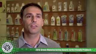 2015 Green Manufacturing Award: Earth Friendly Products