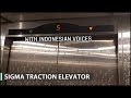 GoldStar (mod by Sigma) Traction Elevator (Lift) with Voiceover @ Plaza Blok M, Jakarta