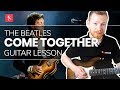 🎸Come Together Guitar Lesson - How To Play Come Together by The Beatles