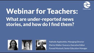 Webinar: What are under-reported stories, and how do I find them?