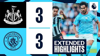 EXTENDED HIGHLIGHTS | Newcastle United 3-3 | Gundogan, Haaland & Bernardo goals! | Premier League