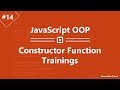 Learn JavaScript OOP in Arabic #14 - Constructor Function Training's