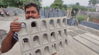 Making of Simple Concrete Cement Window | Building Strong