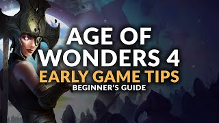 AGE OF WONDERS 4 | Early Game Hands-On Gameplay \u0026 Tips (Beginner's Guide)