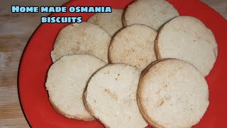 Home made Osmania Biscuits|ఉస్మానియా బిస్కెట్లు ఇంట్లోనే ఈజీ గా ఇంట్లో ఉండే వాటితోనే తయారుచేసుకుందాం