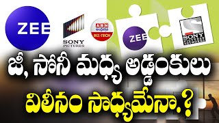 జీ , సోనీ మధ్య అడ్డంకులు విలీనం సాధ్యమేనా...? || ABN BIZ-TECH