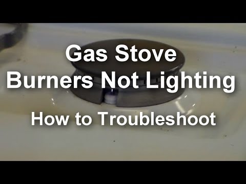 Gas Stove Top Burners Not Lighting / Not Working Gas Stove Top Burners Not Lighting / Not Working