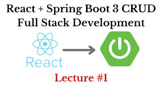 [NEW] ReactJS + Spring Boot 3 CRUD Full Stack App - 1 - Project Overview and Architecture
