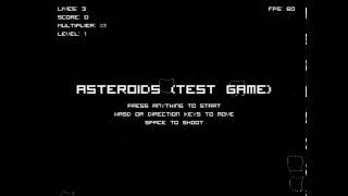 Asteroids (GameMaker: Studio Test)