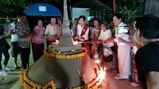 พิธีบูชาพระธาตุเกศแก้วจุฬามณี จุลกฐิน วัดป่าบุก จ.ลำพูน