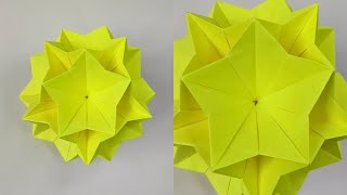 Origami BELLFLOWER kusudama by Tomoko Fuse