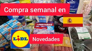 Compra semanal para 2  ¿Cuánto gasté? novedades Lidl