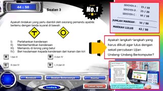 KPP01 | Langkah-Langkah Agar Lulus Dengan Sekali Percubaan Ujian Berkomputer. #AkademiMemanduJSL