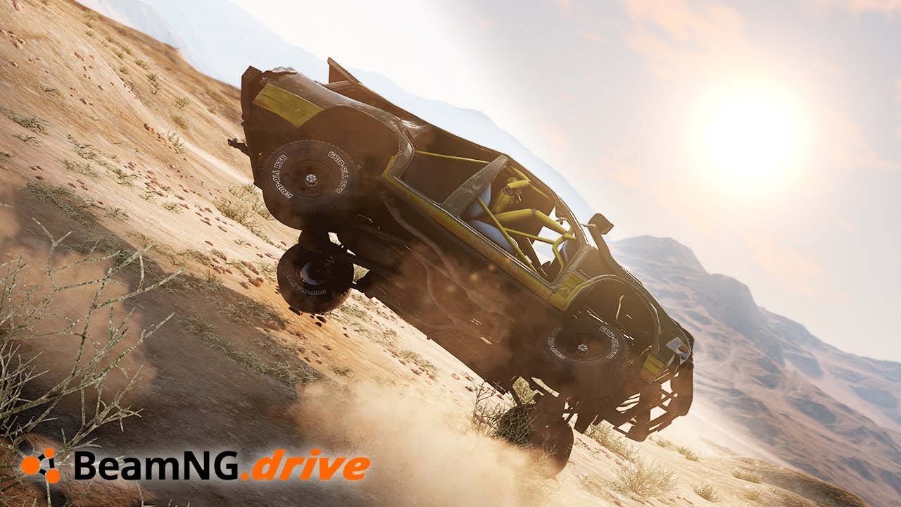 Dummies' Desert Destruction: Insane Off-Roading In BeamNG.Drive - YouTube