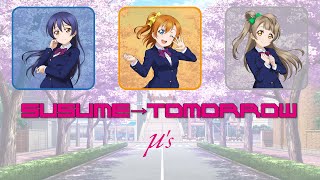 µ's 2nd year - Susume→Tomorrow - color coded (ROM/ENG/VIE)