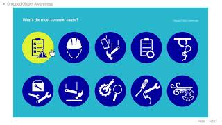 Dropped Object Awareness e-learning