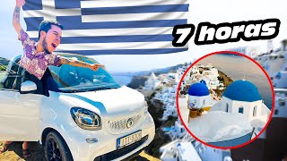 SPEED CHALLENGE! 🚗💨 Knowing ALL SANTORINI in 7 hours 😳