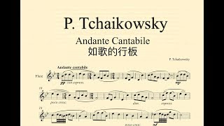 【多聽自然會-長笛】07Andante Cantabile如歌的行板P. Tchaikowsky