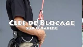 Canyoning - Clef de descendeur 8 rapide