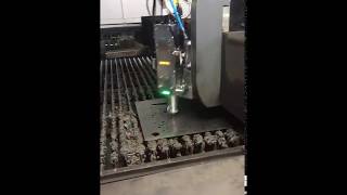 OSPRI LC608 6kW Smart Auto Focus Laser Cutting Head with Monitor Sensors demo 1