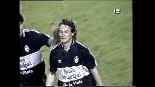 25-9-1993. Fecha 3. Apertura 1993. Gimnasia 1 River Plate 0. Resumen Futbol de Primera.