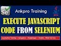 Selenium with Java 51 - Execute JavaScript code from Selenium | How to use JavaScriptExecutor?