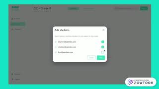 Creating Classes & Adding Students in SAM Studio