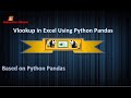 Vlookup in Excel Using Python Pandas (Data Science)