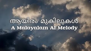 Aayiram Mukilukal |  ആയിരം മുകിലുകൾ | AI Malayalam Song |