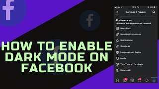 How To Dark Mode Facebook On IPhone or IPad - 2022 Update