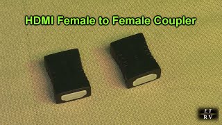 REVIEW Amazon Basics HDMI Female to Female Coupler Adapter 2 Pack