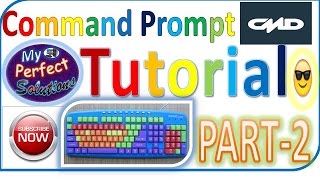 Command Prompt Tutorial (PART 2)-tips & tricks