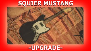 🎸 Upgrading my SQUIER MUSTANG GUITAR 🛠️