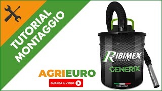 Aspiracenere Ribimex Cenerix: montaggio