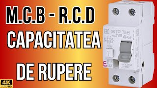 [EXPLICAT] Capacitatea de rupere la scurtcircuit a disjunctoarelor automate-Sigurante automate