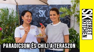 Konyhakertprojekt III. rész: PARADICSOM🍅 és CHILI🌶️ a teraszon