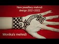 gorgeous jewellery mehndi design |very beautiful jewellery mehndi design | Monika's mehndi