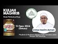 KULIAH MAGHRIB DI SAR @ LARAI  - Ustaz Hazim Aznan