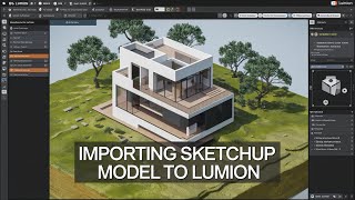 How to Import a SketchUp Model in Lumion | Step-by-Step Tutorial l Day 1 (Nepali)