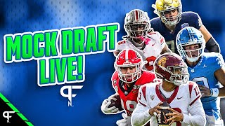 Pro Football Network's 2024 NFL Mock Draft LIVE!