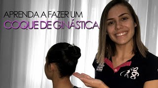 Como fazer um coque de ginástica?