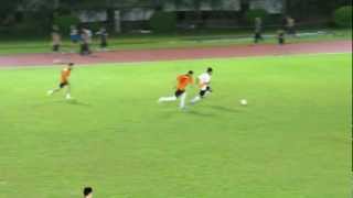 屯門足球會vs香港大學(2012.8.19.友賽)片段2