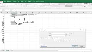 Excel countif and countifs