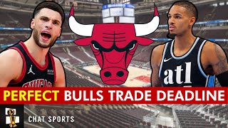 Chicago Bulls PERFECT NBA Trade Deadline Ft. Zach LaVine & Dejounte Murray | Bulls Rumors