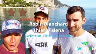 Swimrun Côte d'Azur Interview Robin Blanchard et Thierry Ellena